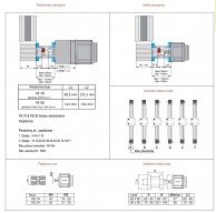Linijinio judesio sistemos dantytojo diržo (80x80) modulio ypatumai