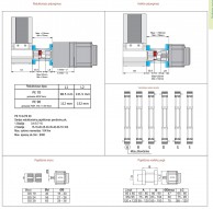 Dantytojo diržo moduliai Compact 100x100mm-prijungimas
