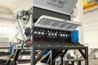 Single shaft shredder SR 1300 for plastic recycling 2