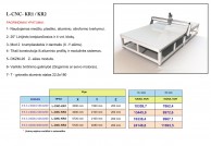 Dideli CNC maršrutizatoriai LKR1, LKR2