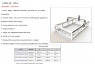 Large Size CNC Routers LCL1, LCL2