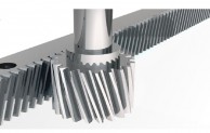 LEFT HELICAL PINION GEARS AND RACK