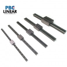 PBC Miniature Teflon Linear Guides and Blocks