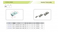 Modulines T formos verzles aliuminio profiliams