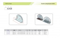 Lentynų reguliavimo plokštė kabinų įrengimui 2