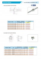 Long Pitch Ballscrew and Ballscrew Nuts