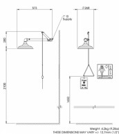 Shower 8133 H AXION-sketch