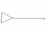 Emergency shower rod