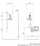 8122V Axion Emergency shower