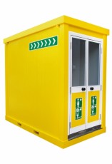 8710 Kabinoje integruotas avarinis dušas