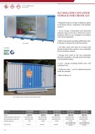 SLT 6x2; 5x6 container warehouses for chemicals