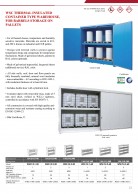 WSC Containers type warehouses with thermoinsulation WCT-T-E-1-30; 3-60 3