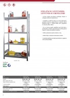 Cheminių produktų saugojimo stelažai, mod