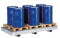 Steel pallet rack for racks with drums on pallets WSR-B 1