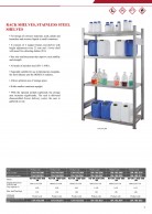 Shelf racks, stainless steel shelves KG-GR