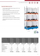 G-KR racks for IBC-KTC type containers
