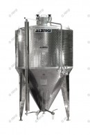 Fermenttank AISI plieno talpos mielėms, fermentams, baltymams 2