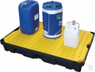MINI baths from polyethylene for collecting chemical spills