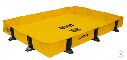 QUICKBERM elastic baths for collecting chemical spills