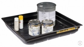 87 L chemical spill collection baths MINI without truss