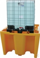 1120 L black or yellow spill pallet bath without Grid For IBC-KTC Containers 2