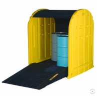 Uždaroma 301 L polietileninė darbo stotis ECO 55_ 04