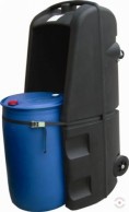 Mobile workstation with spill collection for 200 L drum 6