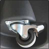 Mobile workstation with spill collection for 200 L drum 4