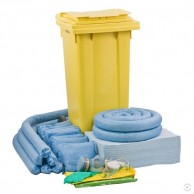 Mobilus rinkinys Wheely-sorbentai tik alyvai 112 L
