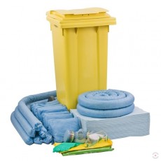 Mobilus rinkinys Wheely-sorbentai tik alyvai 112 L