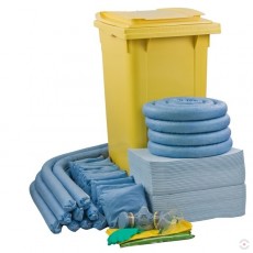 Mobilus rinkinys Wheely-sorbentai tik alyvai 240 L