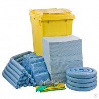 Mobilus rinkinys Wheely-sorbentai tik alyvai 393 L