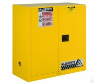 Safe, 76L wall cabinet for flammable materials