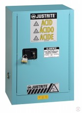 45 L steel, self-closing cabinet for corrosive materials