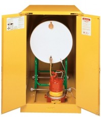 Saugios 1x200 L spintos horizontaliai laikomoms statinėms