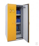 in fire resistant 2 door cabinet for 60 L barrels FAS 90-900-160 GR