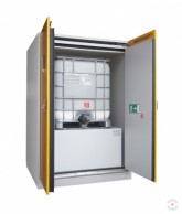 90 min fire resistant cabinet for 1 container IBC-KTC, FAS 90-1550-1430K