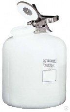 Safe containers made of polyethylene for corrosive materials