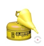4,0 L container with funnel, yellow