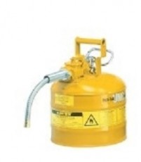 9, 5 L Type II flammable liquid container with 16 mm discharge hose
