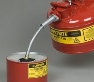9, 5 L Type II flammable liquid container for vehicles with 25 mm discharge hose 4