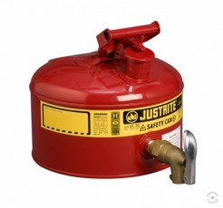 9,5 L saugus laboratorinis konteineris degiems skysčiams, su čiaupu 08902