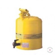 19 L Safe Lab Container with Bottom Tap 08540 for flammable liquids 1