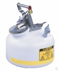 7,5 L HPLC atliekų surinkimo konteineris iš polietileno PN jungtys