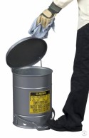 SoundGARD alyvos atliekų konteineris su pedalu