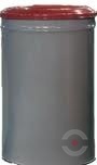 CEASE-FIR - safe 45 l bin with steel lid for waste paper