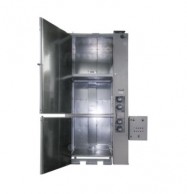 Vienos sekcijos, 3 lygių šildymo kamera 12x200, 3x IBC