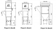 Filter FINPOL DT dimensions