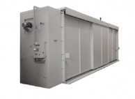 Vienos šildymo sekcijos, 2 lygių šildymo kamera 48x200 L, 12xIBC