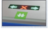 Šviesų (žalia-raudona) indikacija